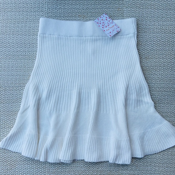 Free People Dresses & Skirts - 🚫SOLD🚫 Free People Ribbed Knit Skirt